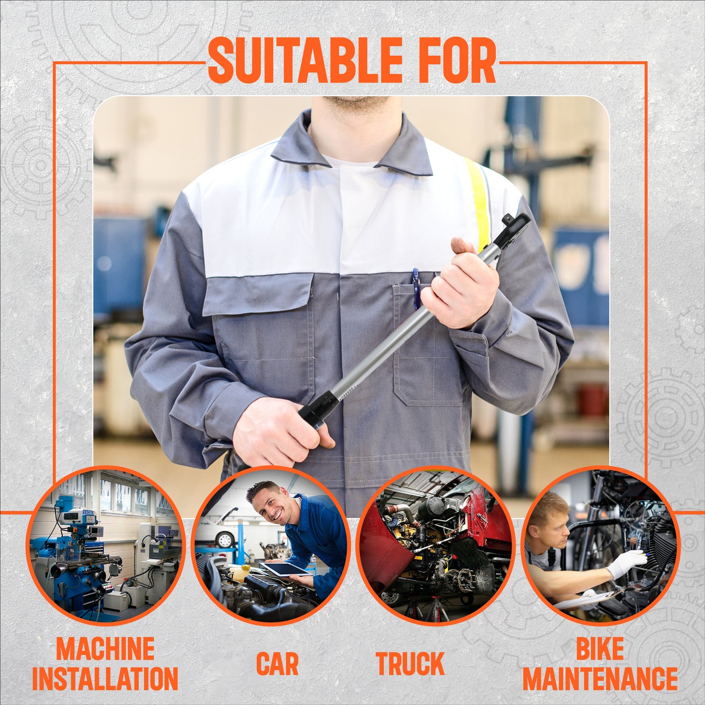 1/2" Drive 200 Nm Click Tech Torque Wrench