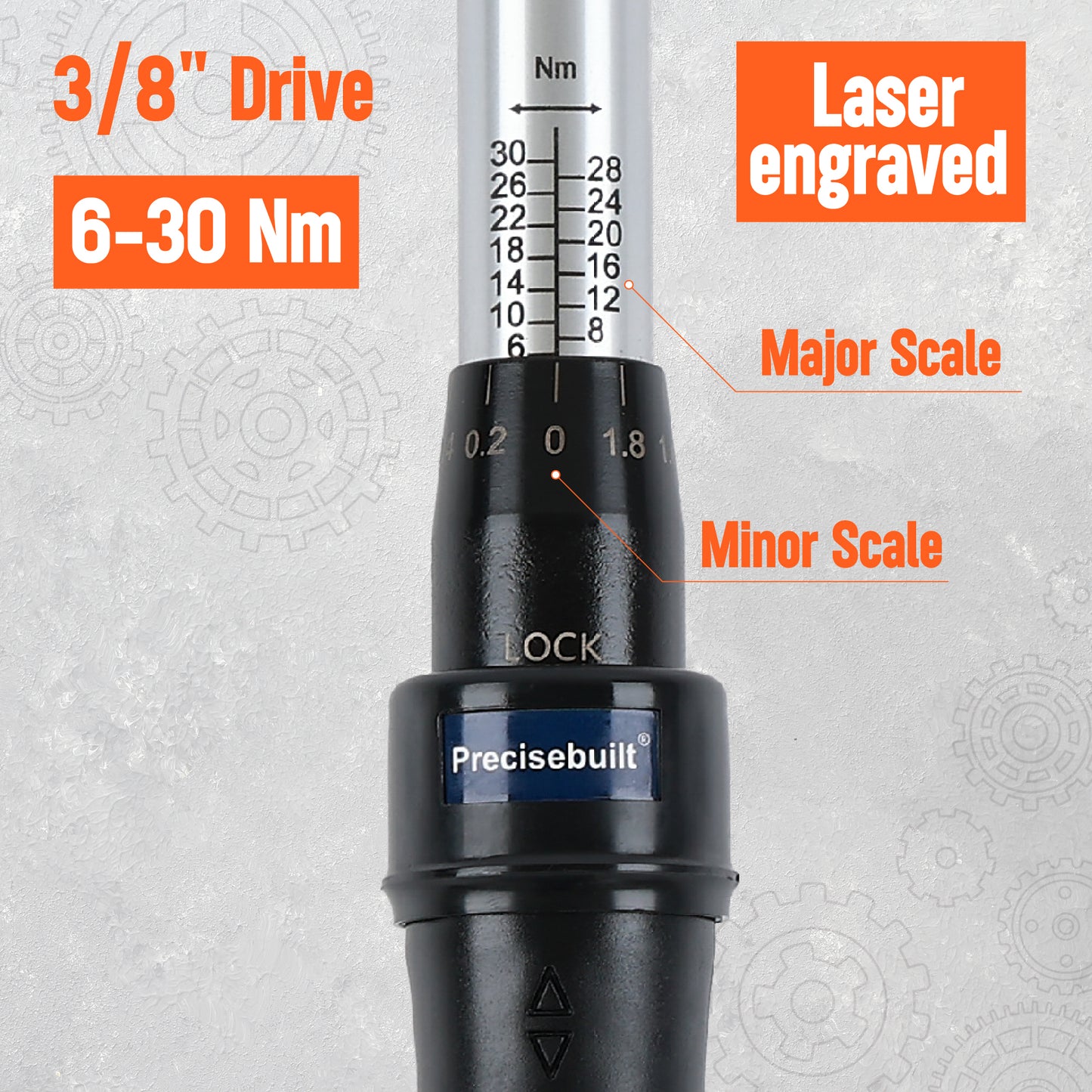 3/8" Drive 30 Nm Click Tech Torque Wrench