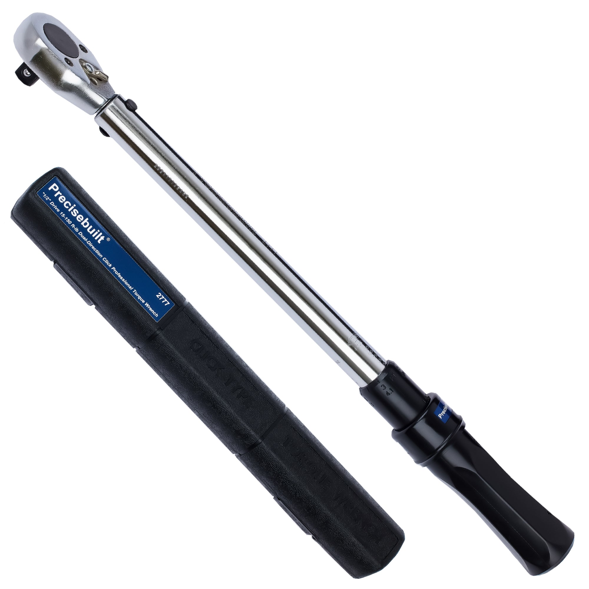 1 2 Drive 15 150 ft lb Nm Dual Direction Click Pro Torque Wrench Precisebuilt Shop